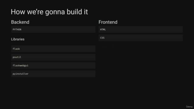 Modern GUI Development with Python Flask & HTML – Screenshot 4
