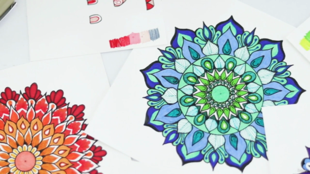 Mesmerizing Mandalas- Learn to Draw 7 Colorful Mini Mandalas – Screenshot 1