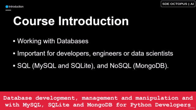 Databases with Python: MySQL, SQLite & MongoDB with Python - Screenshot_03