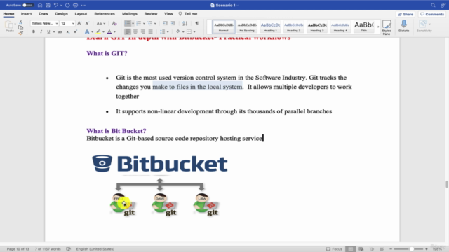 Learn GIT In depth with BitBucket- Practical work flows - Screenshot_01