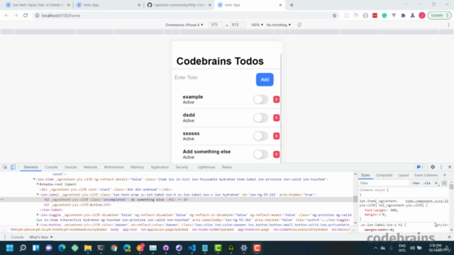 Build A TodoList Fast with Go, Fiber and Ionic / Angular - Screenshot_03
