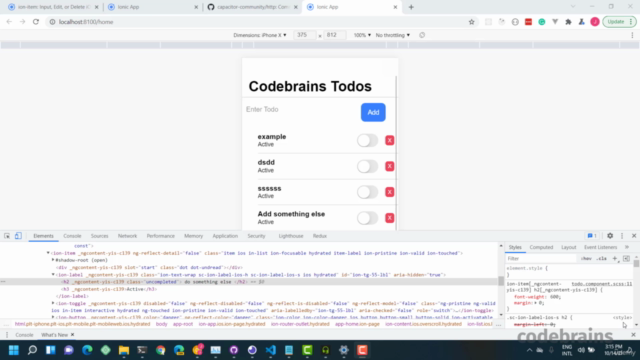Build A TodoList with NestJS and Ionic Angular - Screenshot_01