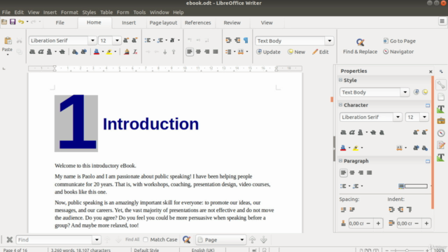 Learn LibreOffice now, start using the FREE suite: Writer – Screenshot 1