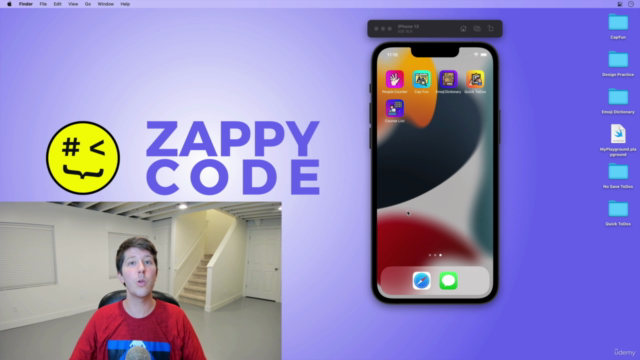 Noob to App Store - iPhone Apps with Swift, SwiftUI & iOS 15 – Screenshot 1
