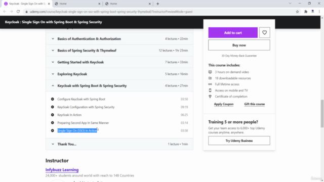Keycloak : Single Sign On with Spring Boot & Spring Security – Screenshot 4