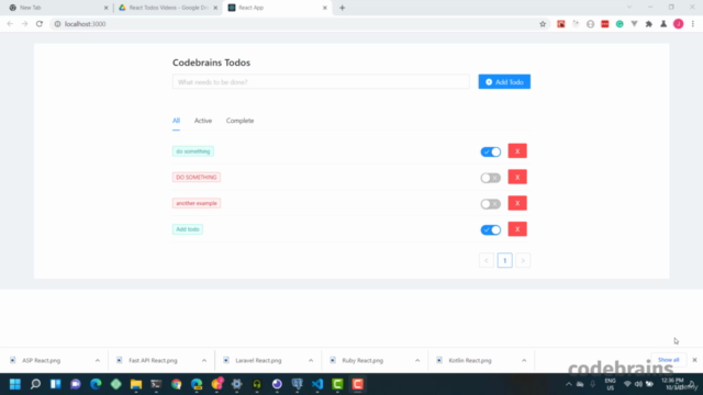 Build A TodoList with NestJS, MongoDB and React – Screenshot 1