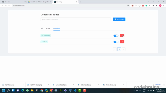 Build A TodoList with NestJS, MongoDB and React – Screenshot 4
