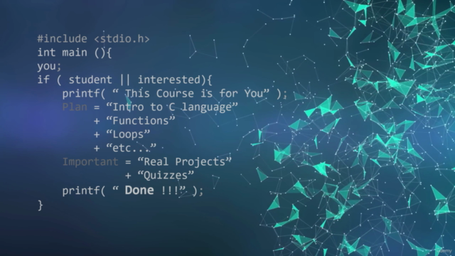 Programming in C | C برمج بلغة – Screenshot 4