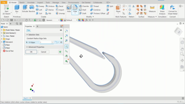 INVENTOR Passo dopo Passo | CAD & FEM per principianti – Screenshot 1