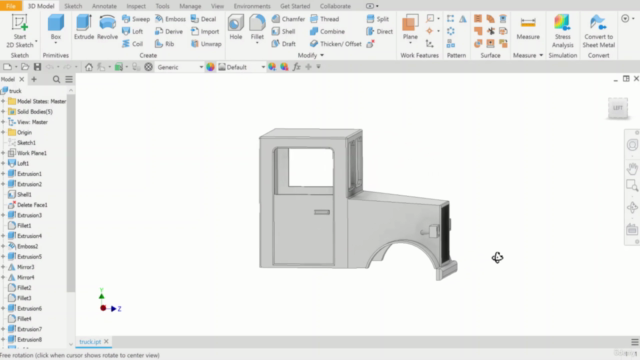 INVENTOR Passo dopo Passo | CAD & FEM per principianti – Screenshot 3