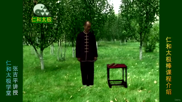 仁和太极内功基础八桩 8.棒缠丝桩功 Renhe Tai Chi Internal Skill Lesson eight – Screenshot 1