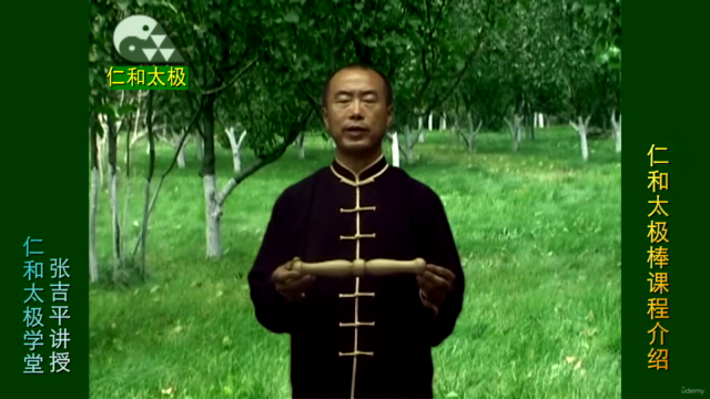 仁和太极内功基础八桩 8.棒缠丝桩功 Renhe Tai Chi Internal Skill Lesson eight – Screenshot 2