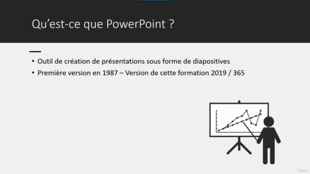 Débuter sur PowerPoint 2019 / Microsoft 365 – Screenshot 1