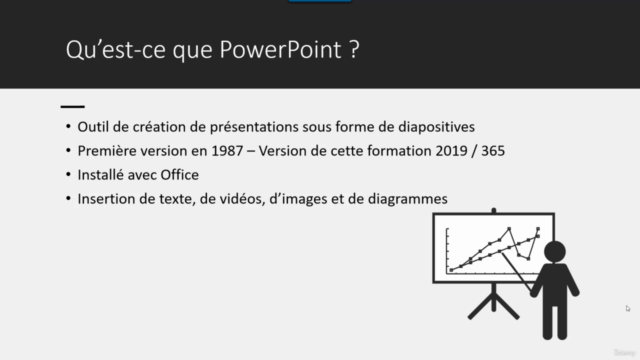 Débuter sur PowerPoint 2019 / Microsoft 365 – Screenshot 2
