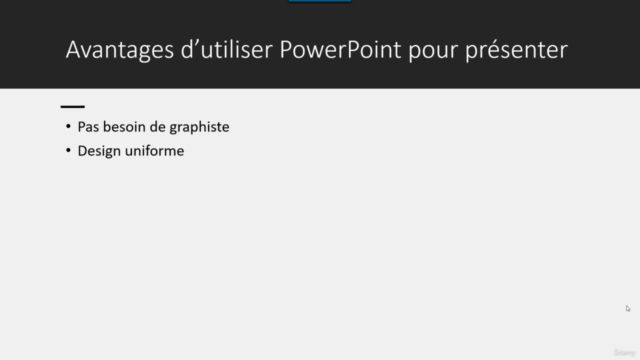 Débuter sur PowerPoint 2019 / Microsoft 365 – Screenshot 3