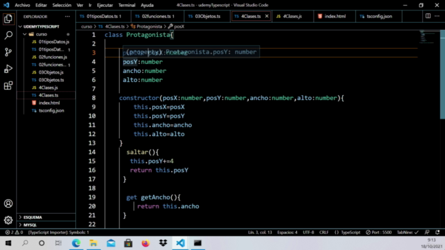 Typescript y Práctica Canvas 2021 – Screenshot 1