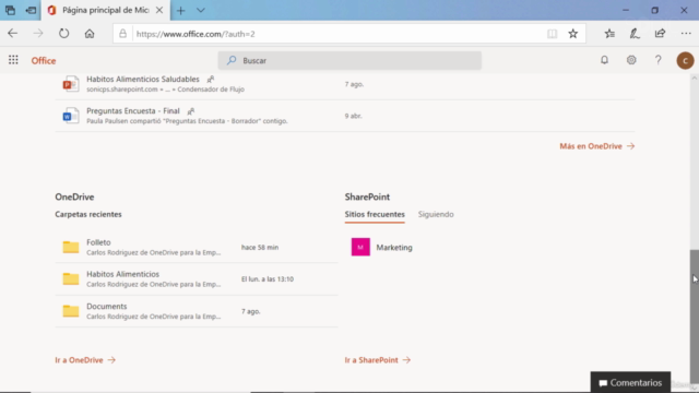 Microsoft Office 365 para la Web – Screenshot 3