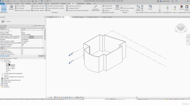 REVIT : LES ÉLÉMENTS 2D ET ALPHANUMÉRIQUES – Screenshot 1