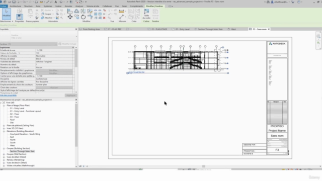 REVIT : LES ÉLÉMENTS 2D ET ALPHANUMÉRIQUES – Screenshot 4