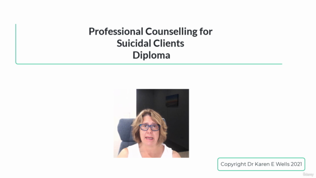 Professional Counselling For Suicidal Clients Diploma Course – Screenshot 4