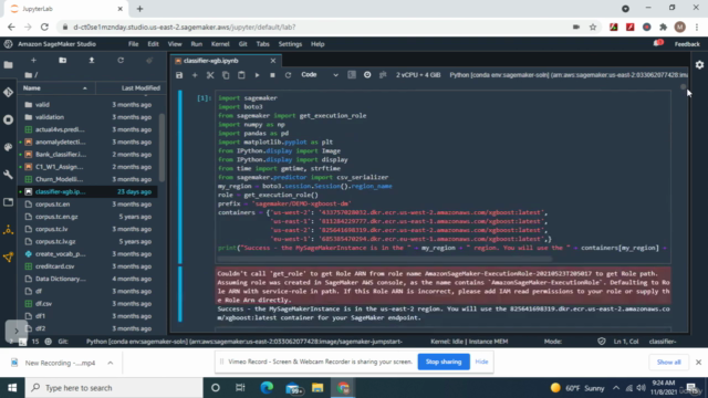 How to deploy Machine Learning models on AWS using Sagemaker – Screenshot 4