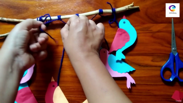 Paper Craft - BEAUTIFUL WALL HANGING | For your Home Decor – Screenshot 3