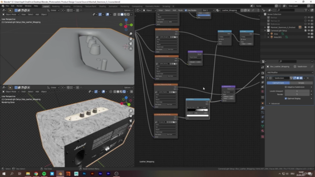 Photorealistic Product Design with Blender – Screenshot 4