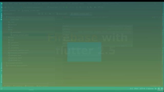 Flutter with firebase latest – Screenshot 1