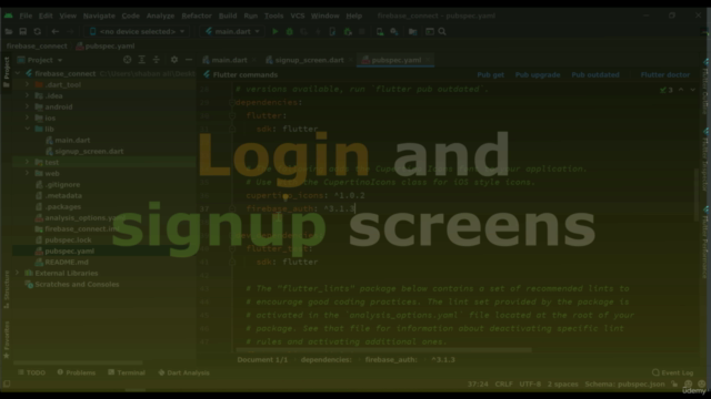 Flutter with firebase latest – Screenshot 2