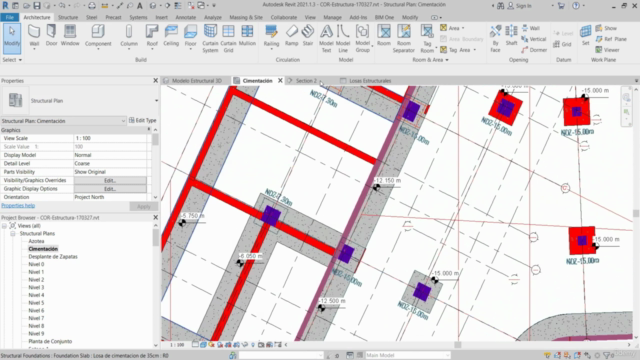Curso de Revit Structure 2021 – Screenshot 3