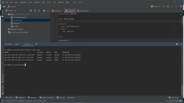 MASTER Kubernetes with AWS Elastic Kubernetes Services (EKS) – Screenshot 3