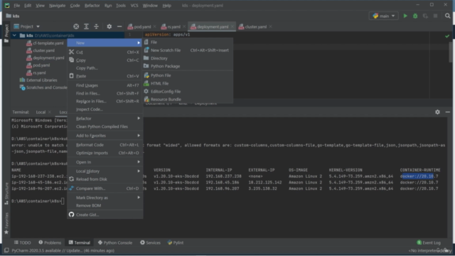 MASTER Kubernetes with AWS Elastic Kubernetes Services (EKS) – Screenshot 4