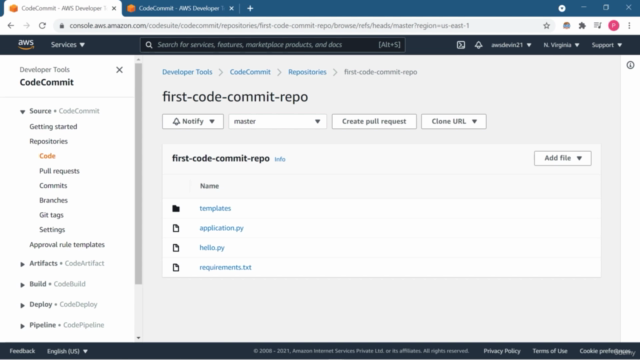 LEARN Complete DEVOPS Pipeline with AWS - Screenshot_01