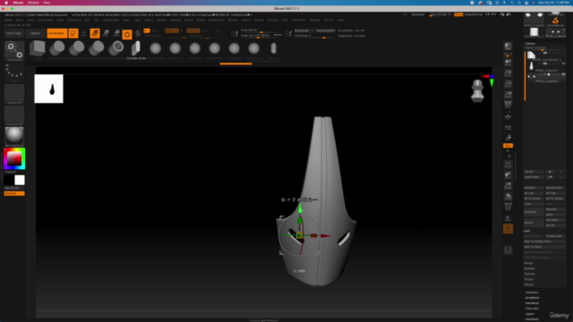 NEW! Zbrush Hard Surface Sculpting Beginner to Advance – Screenshot 4