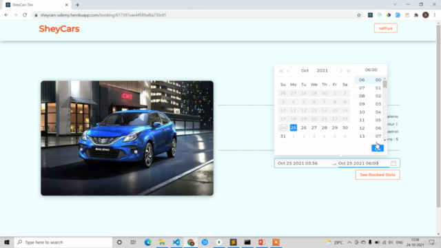 MERN Stack Car Rental Application 2021 : React ,Redux ,Node - Screenshot_02