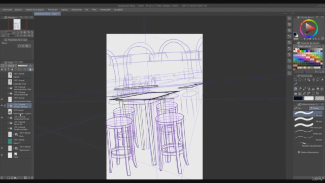 Dibujo e ilustración digital en Clip Studio Paint – Screenshot 4