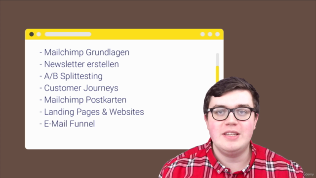 Mailchimp E-Mail Marketing: Der Komplette A-Z Mailchimp Kurs – Screenshot 1