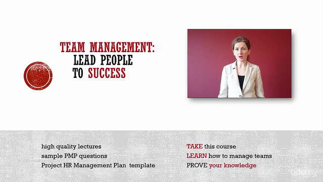 Project team management: lead people to the success (PMP) – Screenshot 1