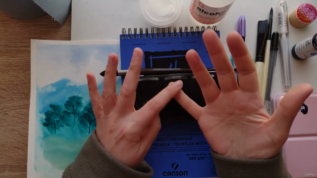 Acuarela creativa y abstracta para crear obras únicas – Screenshot 3