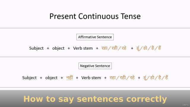 Beginners Hindi (A1 - A2+ Level): Lessons 1-40 (2024) – Screenshot 2
