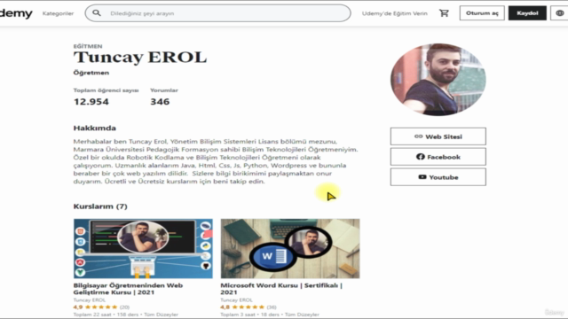 Hızlandırılmış Microsoft Excel Kursu | Sertifikalı | – Screenshot 1