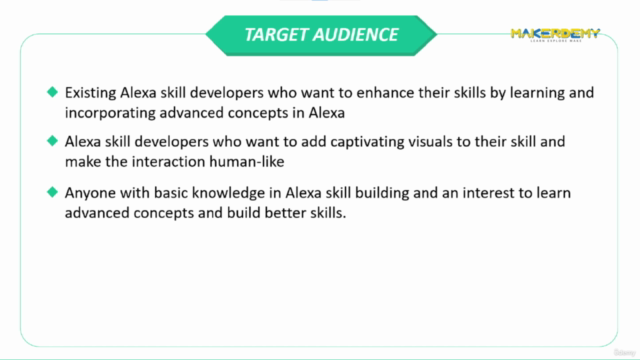 Advanced Alexa Skill Development – Screenshot 1