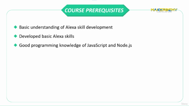 Advanced Alexa Skill Development – Screenshot 2
