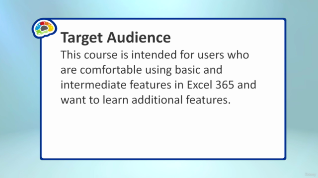 Mastering Excel 365 - Advanced (2023) – Screenshot 1