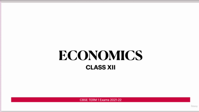 Learn Economics XII CBSE – Screenshot 1