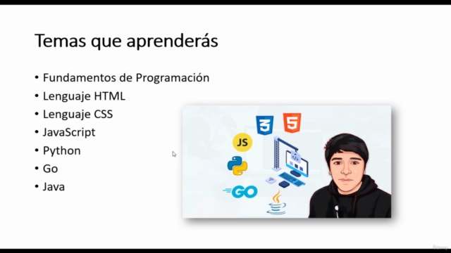 Curso de Programación y Desarrollo Web desde cero a Master – Screenshot 1