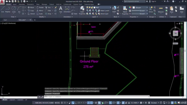 Autodesk Structural Robot R.C.C Villa Design in UAE – Screenshot 1