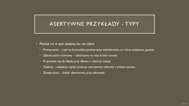 Kurs efektywna komunikacja – Screenshot 4