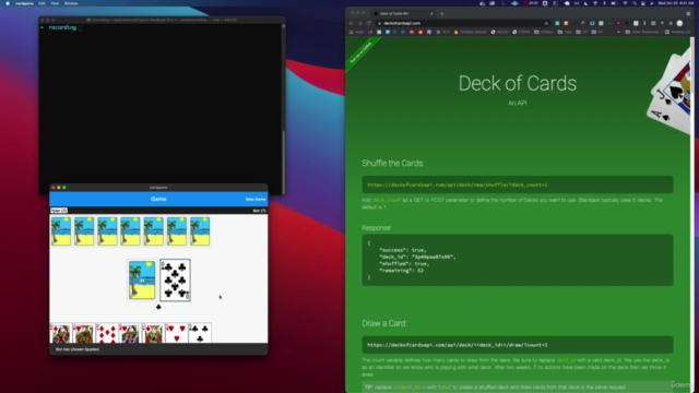 Building a Card Game in Flutter & Dart – Screenshot 1