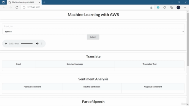Learn NLP - Natural Language Processing with AWS and Python - Screenshot_01